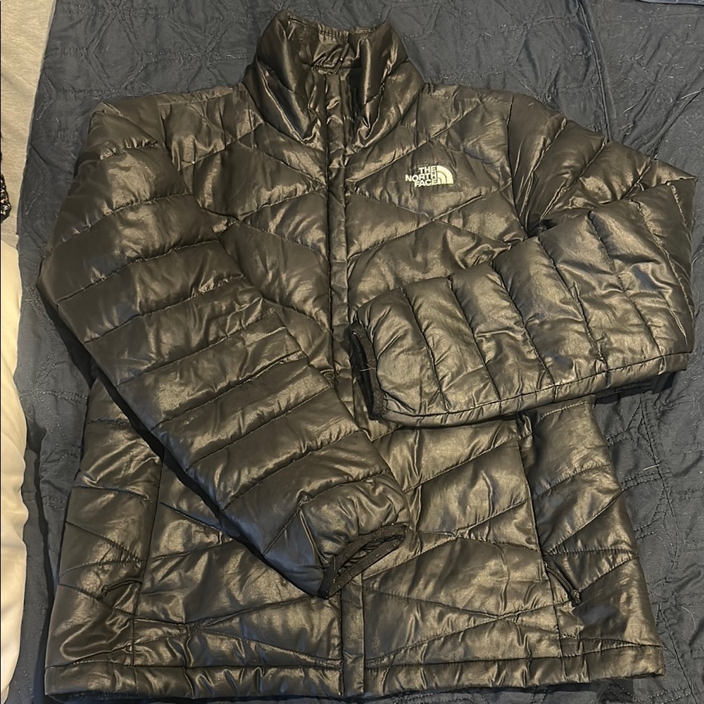The North Face Quilted Jacket in Black